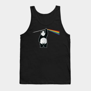 Panda Rock Music Concert Festival Funny Panda Tank Top